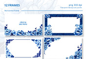 Imperial Blue Ornament – Watercolor, an Object Illustration by CreativeValuation (Thumbnail 4 of 11)