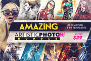 Amazing Artistic Photo Fx, an Action Add-On by Amorjesu.com (Thumbnail 2 of 28)