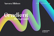Aurora Ribbon Gradient Background, a Background Graphic by MSG Studio (Thumbnail 1 of 11)