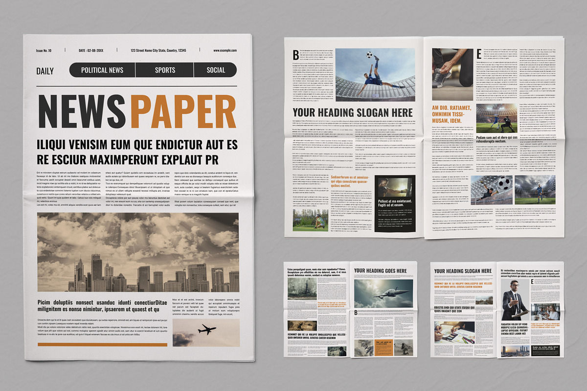 Modern Newspaper Design
