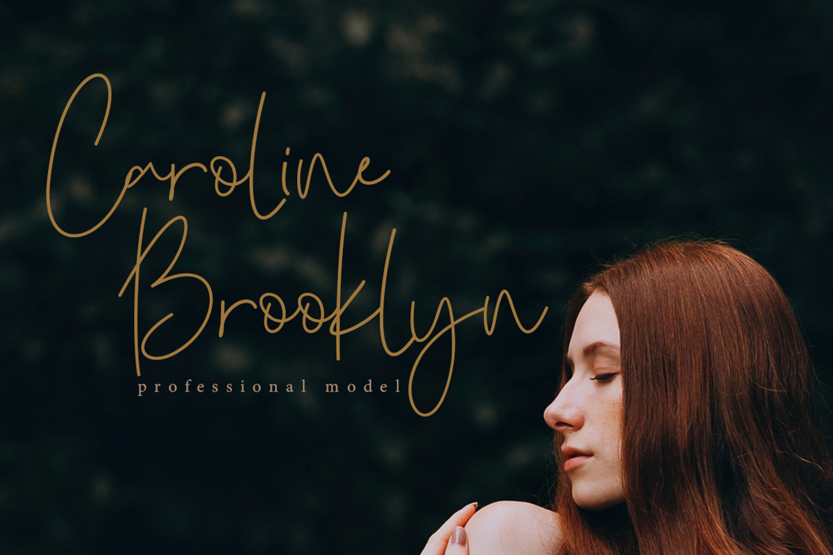 Delycost Signature Wedding Font preview 2