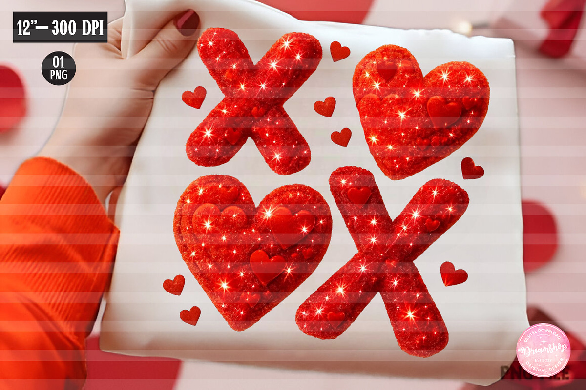 Coquette XOXO Valentine Design, Png, an Illustration by CreationArt (Photo 1 of 6)