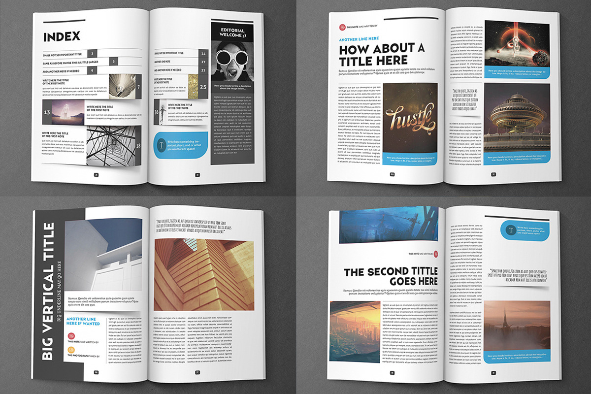 Magazine Bundle 6, a Magazine Template by Luuqas Design (Photo 3 of 5)