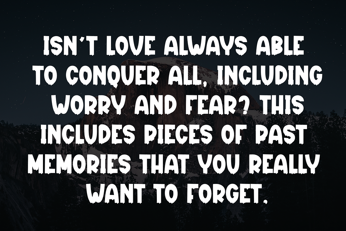 Scary Stories | Script Font, a Script Font by Scratchones (Photo 6 of 8)