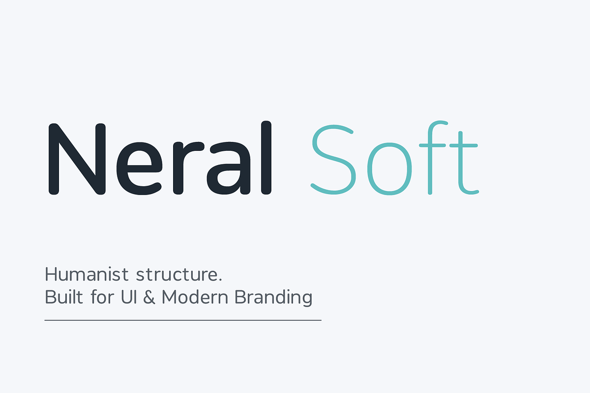 Neral Soft - Humanist Sans, a Sans Serif Font by xdCreative (Photo 1 of 9)