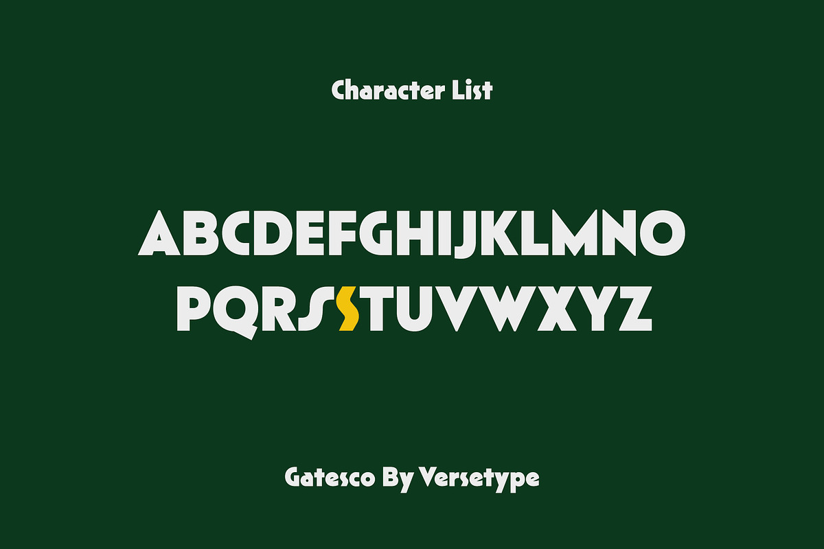Gatesco, a Sans Serif Font by Versetype (Photo 10 of 12)
