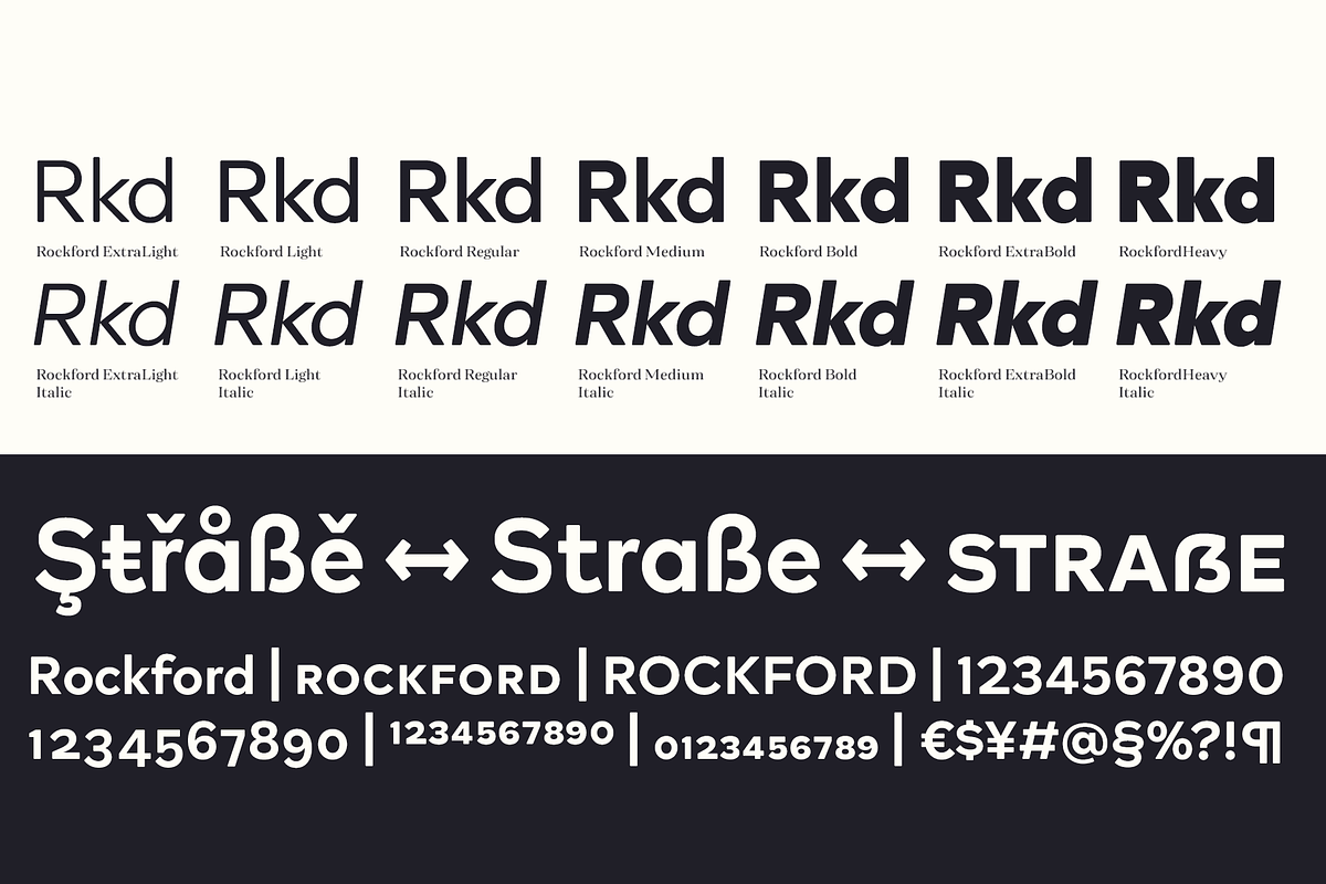 Rockford Geometric Sans Serif, a Sans Serif Font by Fenotype (Photo 3 of 11)