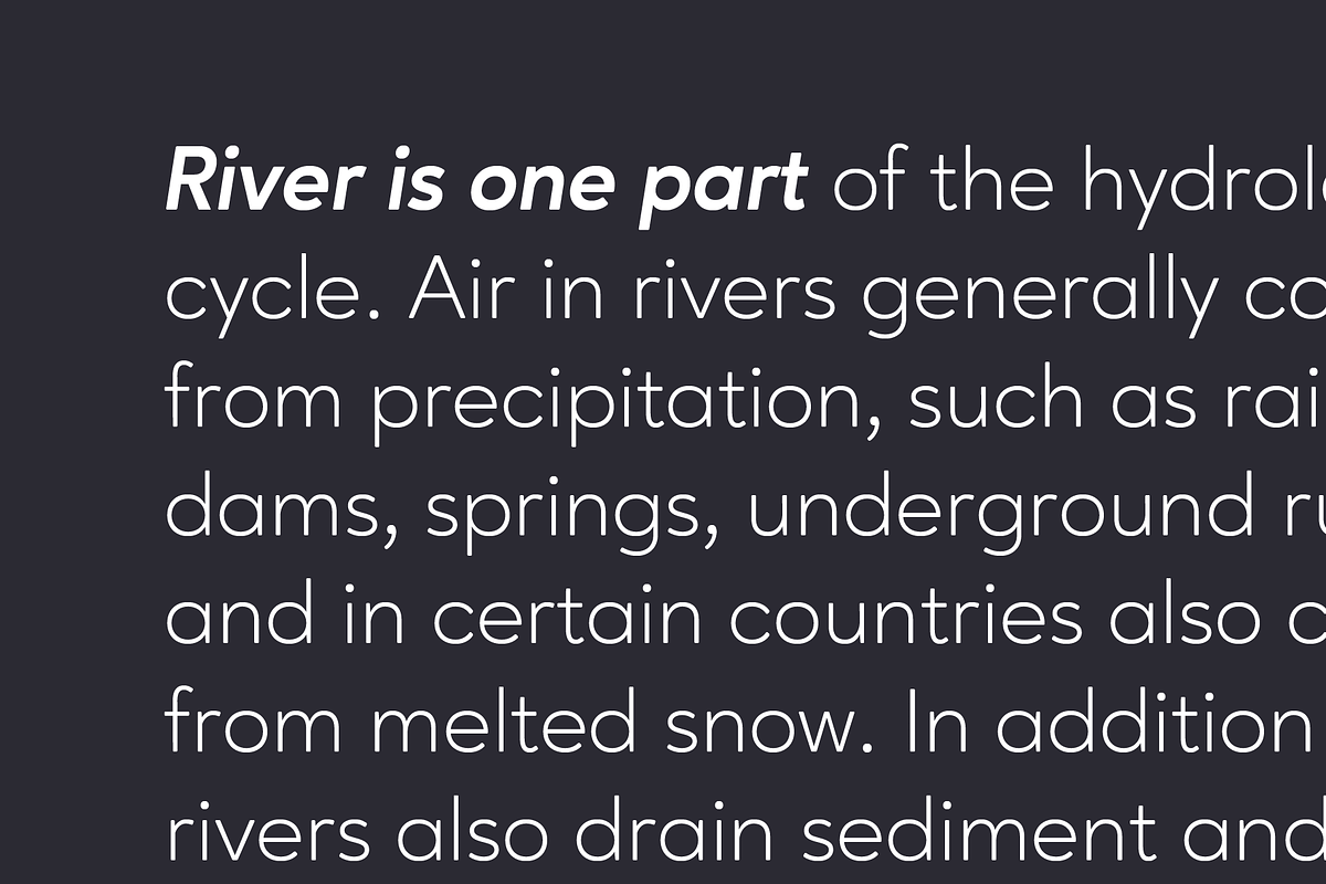 Ageo; 16 Geometric Font Family, a Sans Serif Font by Eko Bimantara (Photo 6 of 13)