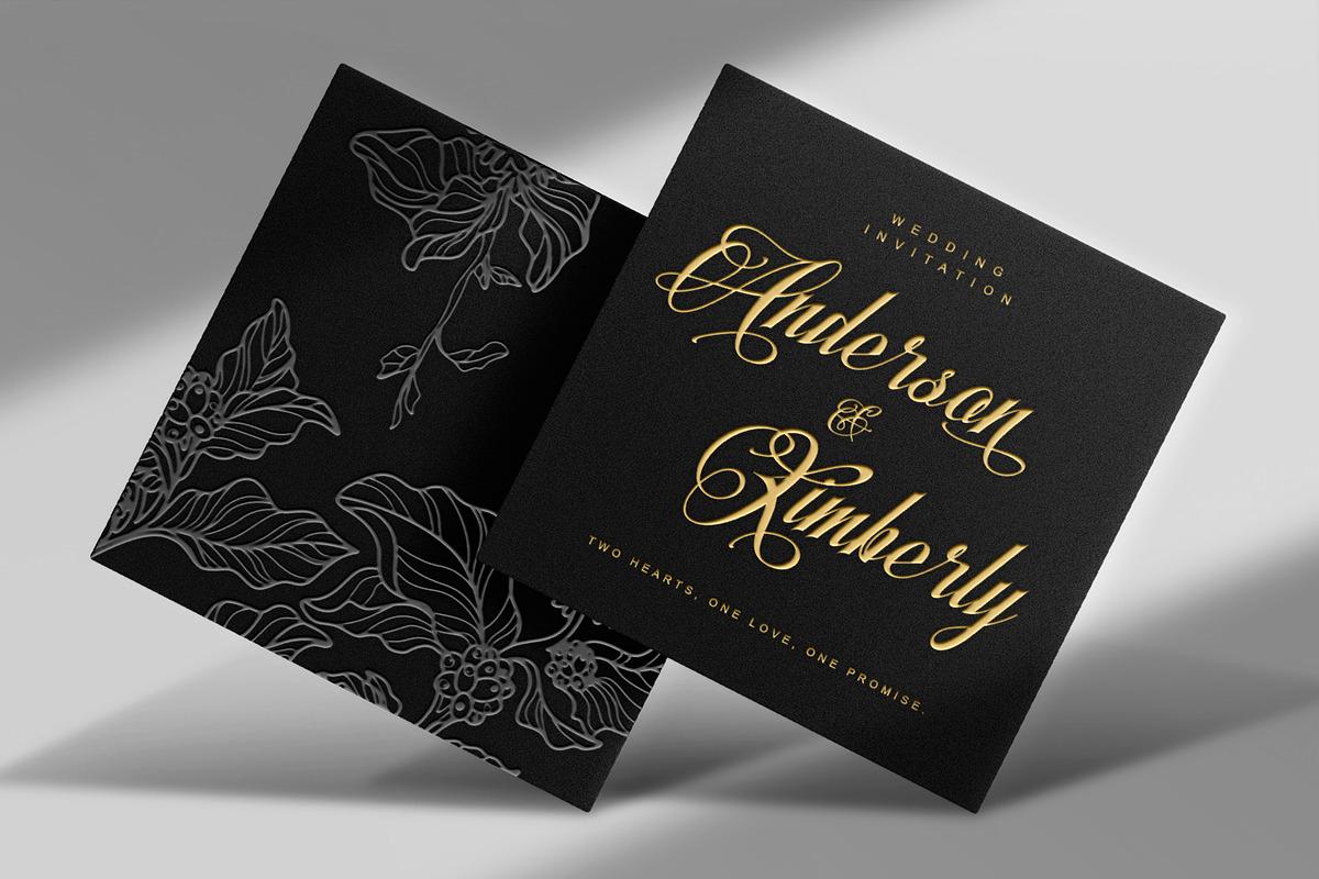 Valentique - Romantic calligraphy, a Script Font by Letterara (Photo 3 of 15)
