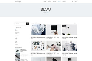 MiniStore ECommerce Store Template