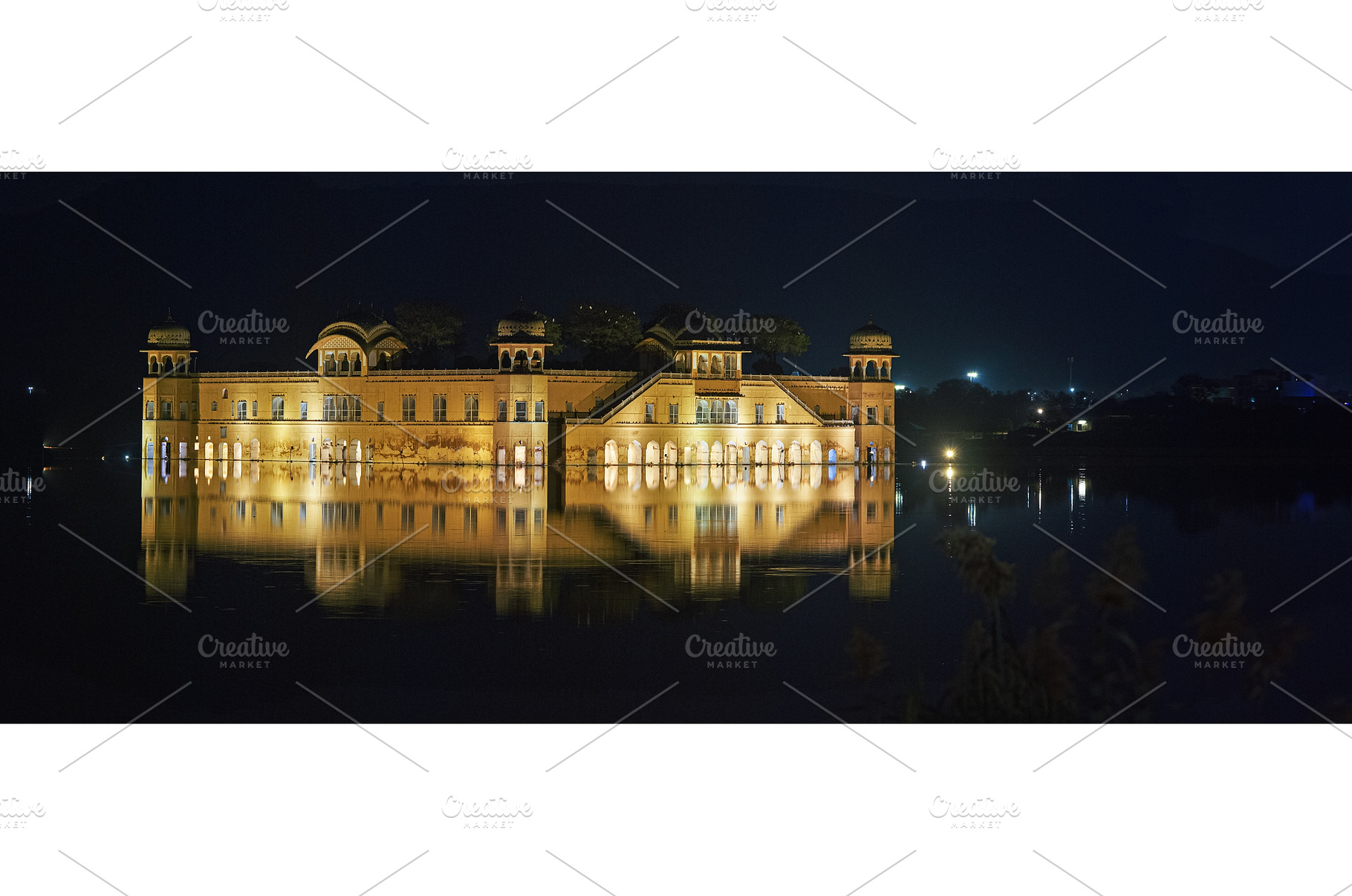 Jaipur, Rajasthan, India. Jal Mahal, an Architecture Photo by Our Amazing World