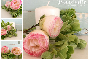 Bundle styled stock - spring flowers