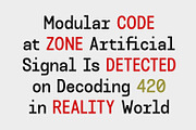 Formatic - Monospaced Font, a Sans Serif Font by Typocracy Studio (Thumbnail 3 of 10)