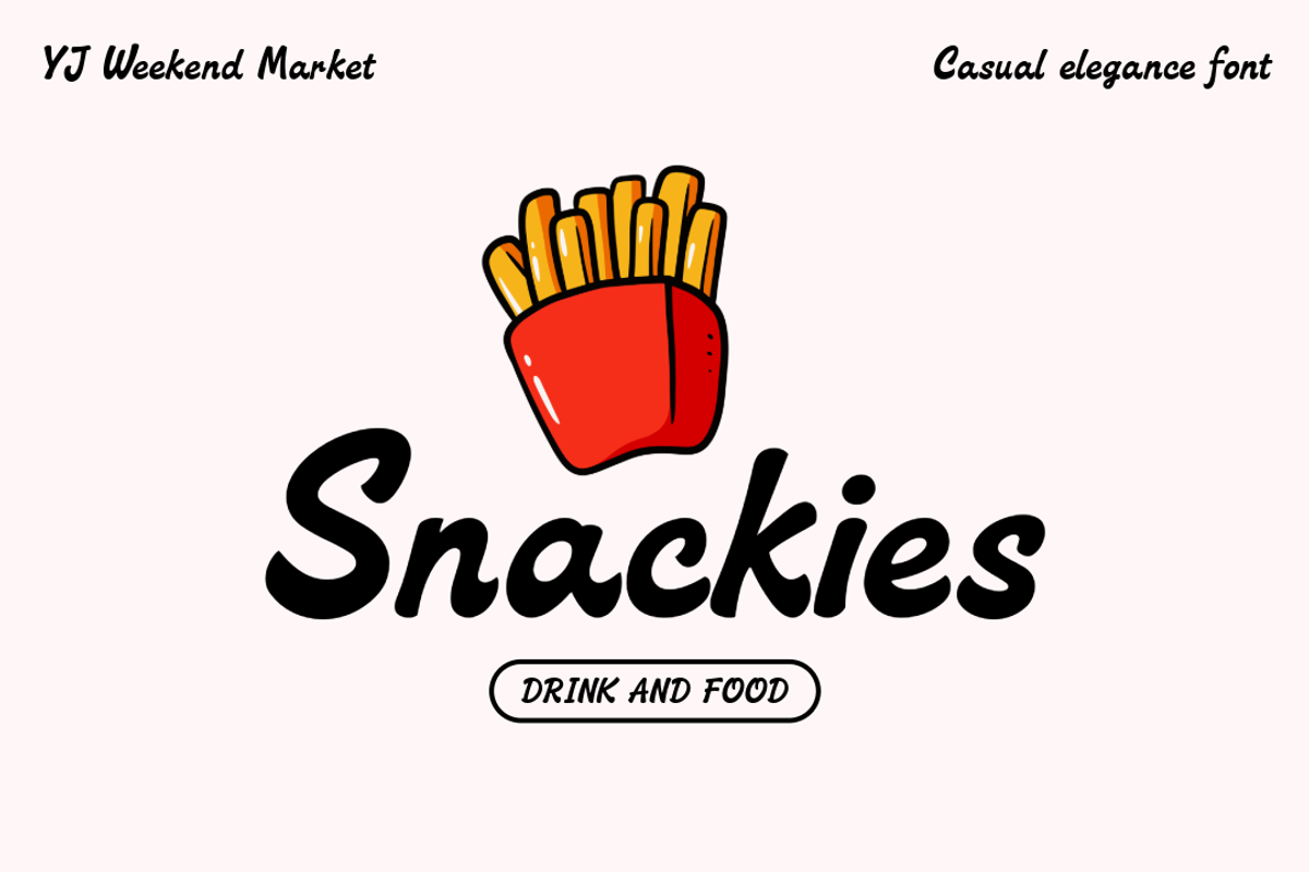 YJ Weekend Market, a Script Font by YENTY JAP CO (Photo 9 of 9)