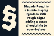 Magedo Rough, a Sans Serif Font by Craft Supply Co. (Thumbnail 2 of 8)