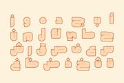 Rawaj - Arabic Font, a Script Font by Mostafa El Abasiry (Thumbnail 2 of 9)