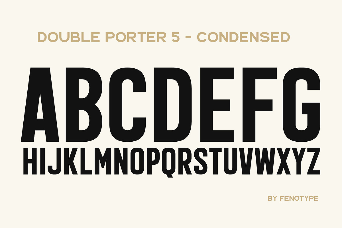 Double Porter 12 FONTS + EXTRAS, a Script Font by Fenotype (Photo 14 of 20)