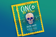 Cinco De Mayo Flyer, a Flyer Template by Typollery (Thumbnail 4 of 4)