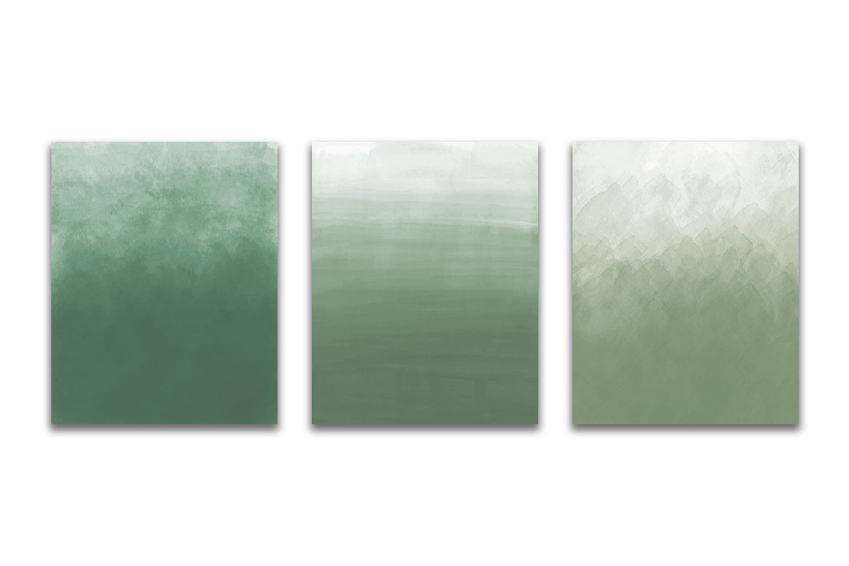 Mint ombre backgrounds, a Texture Graphic by GraphicRain (Photo 2 of 4)