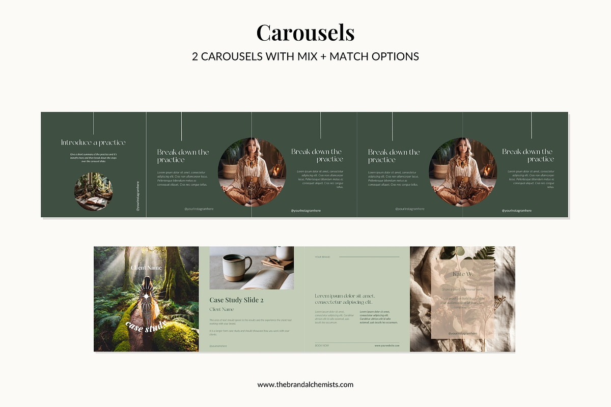 Mother Earth Instagram Templates, a Social Media Template by The Brand Alchemists (Photo 7 of 13)