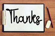 Thumbnail, a Handwritten Font by InermediaSTUDIO (Thumbnail 8 of 8)
