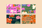 Blooming surface. Paper cut flowers, an Object Graphic by My.Ordinarty (Thumbnail 14 of 16)
