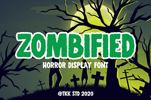 Zombified - Horror Font