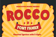 Sale - Rocco Font Family