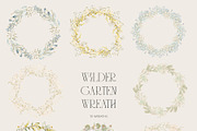 WILDER GARTEN delicate whimsy floral, a Decorative Illustration by January Bloom (Thumbnail 18 of 27)