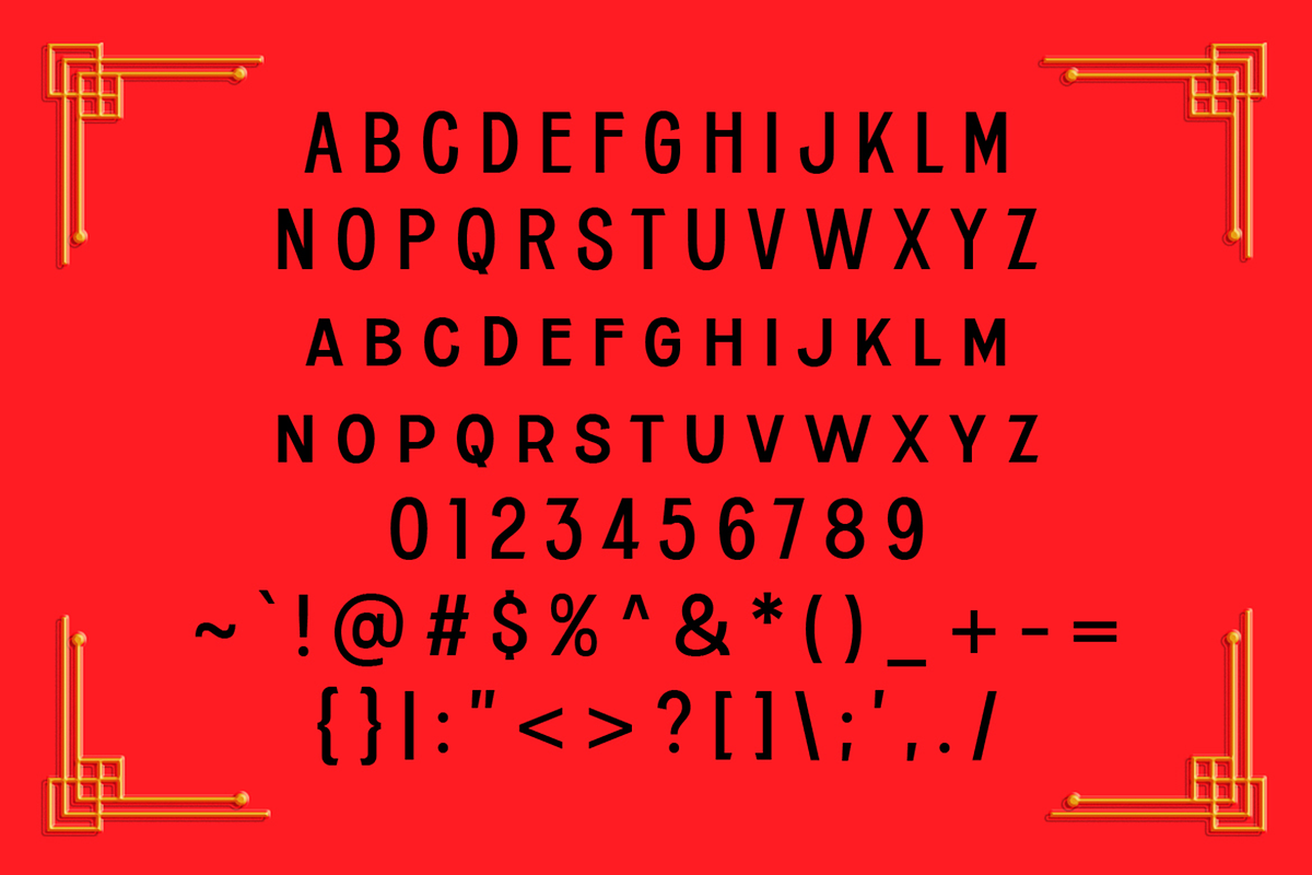 Alteria - Vintage Ornamental Fonts, a Sans Serif Font by Konstantine Studio (Photo 4 of 4)