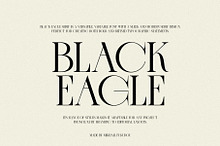 BLACK EAGLE - Modern Display Serif