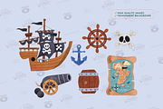 Pirate Treasure PNG Clipart set 2, an Illustration by ChubbyWobby (Thumbnail 2 of 5)
