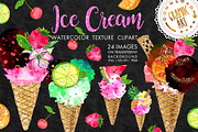 Ice Cream clipart, an Illustration by Download Graphic Art (Thumbnail 1 of 5)