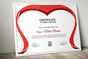 Certificate Word | PSD | AI, a Stationery Template by Curve Design (Thumbnail 5 of 6)