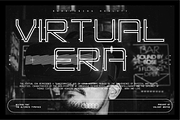VB Nextron - Futuristic Display Font, a Sans Serif Font by VALIANTBROTHA (Thumbnail 6 of 10)