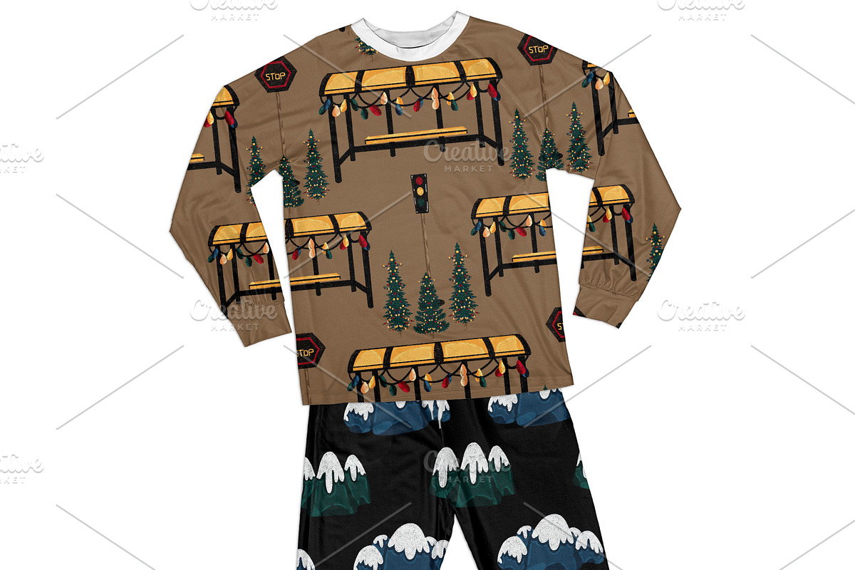Christmas Set- “Toy Train Adventure”, a Pattern Graphic by D.O.C Gallery by Carla (Photo 3 of 12)