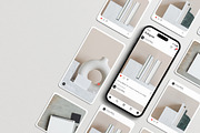 Social Media Mockup, an iPhone Mockup by Symie Design (Thumbnail 3 of 3)