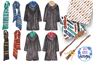 Wizard Magic Cloaks And Scarves