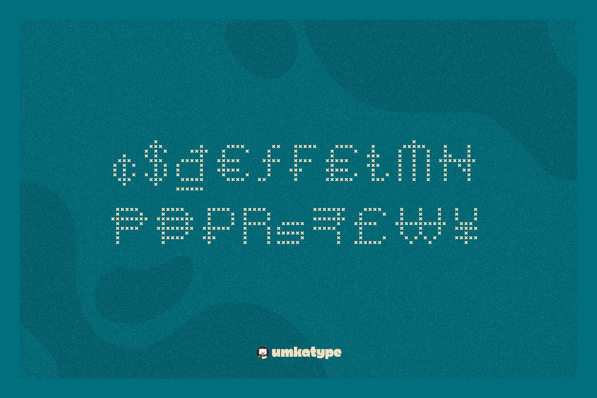 Stitch Pixel Game Font, a Script Font by alpercakici (Photo 5 of 9)