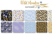 10 Wild meadow vector patterns, a Pattern Graphic by RenattaZare (Thumbnail 16 of 16)