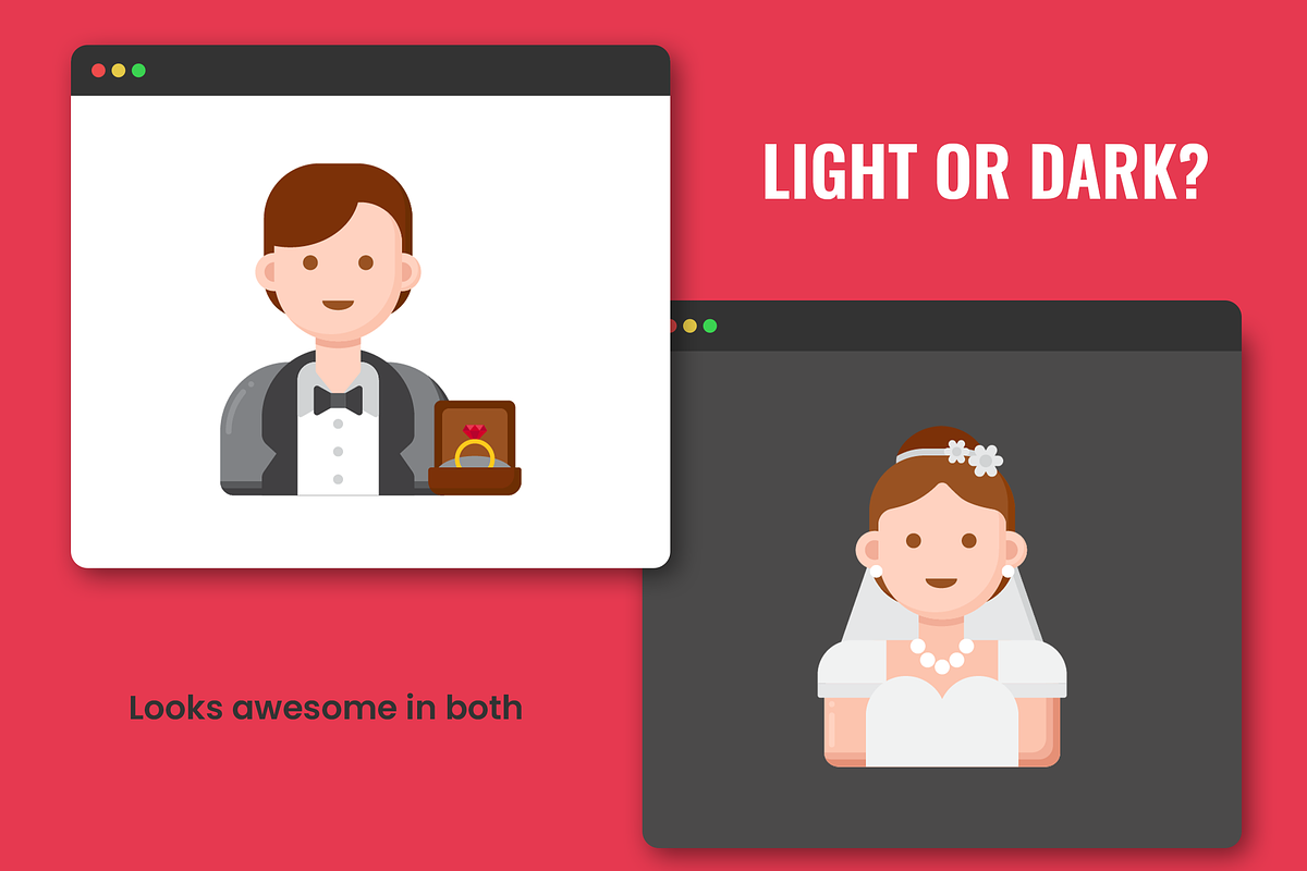 85 Wedding Icons, a Solid Icon by Flat Icons (Photo 5 of 7)