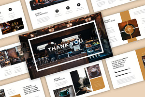 Supplies - Cafe PowerPoint Template