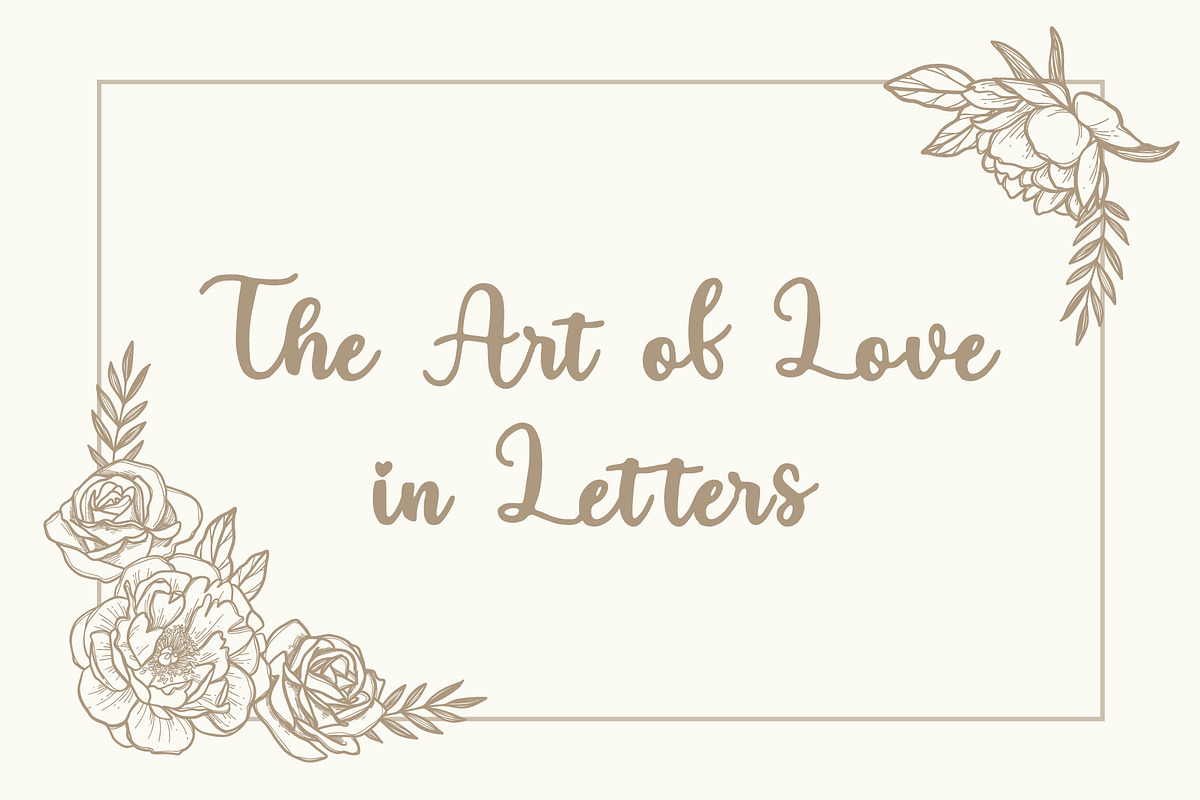 SK Elegant Vows, a Font by Salih Kizilkaya (Photo 3 of 3)