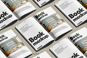 Book Mockup Set, a Books & Magazine Mockup by pixelmock (Thumbnail 5 of 12)