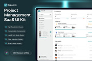 TeamCollaboration Project SaaS UIKit, an UI Kit Template by Creative Perspective (Thumbnail 1 of 5)