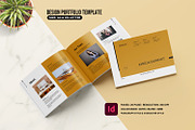 Design Portfolio Template, a Brochure Template by retrographix (Thumbnail 1 of 6)