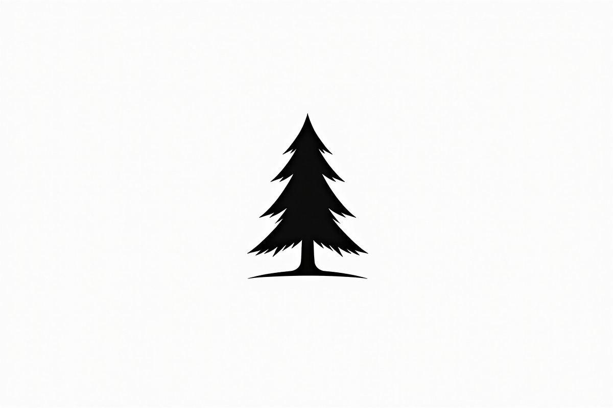 8 Pine Tree Silhouette Bundle, an Illustration by hafijul (Photo 7 of 9)