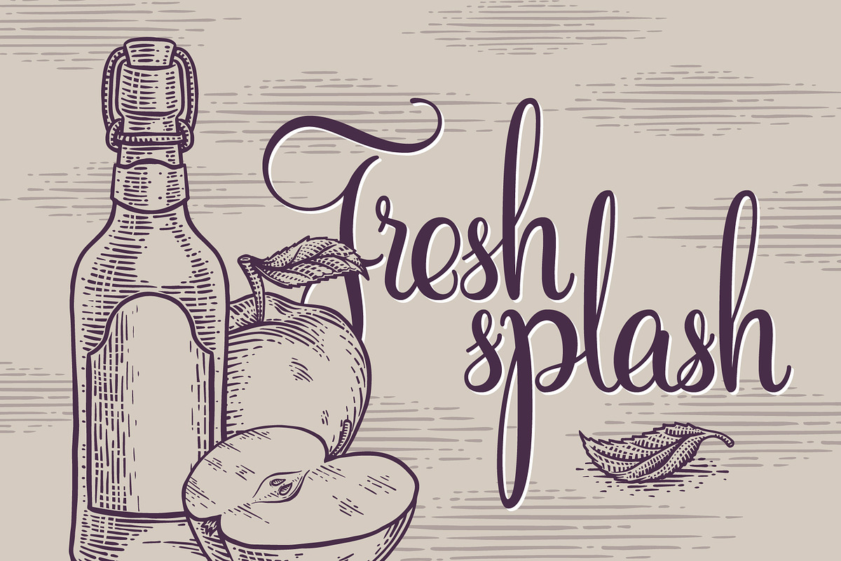 Cidrella script & graphics, a Script Font by Gleb Guralnyk (Photo 2 of 6)