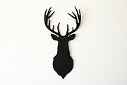 Deer Head Silhouette Vector Bundle,, an Illustration by Amazin_art (Thumbnail 2 of 19)