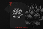 10 Bundle Dark Art Lotus Flower, an Illustration by Morspective (Thumbnail 2 of 7)